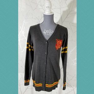 Harry Potter Gray Gryffindor House Cardigan